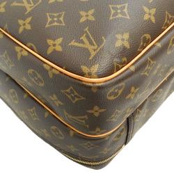 Pre Owned Louis Vuitton Monogram Canvas Alize 24 Heures Briefcase 