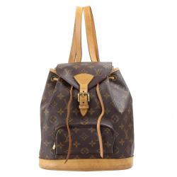 Pre Owned Louis Vuitton Monogram Canvas Montsouris Backpack MM