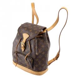 Pre Owned Louis Vuitton Monogram Canvas Montsouris Backpack MM