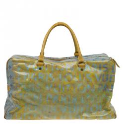 Pre Owned Louis Vuitton Multicolor Monogram Limited Edition Pulp Weekender GM