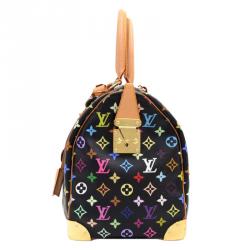 Pre Owned حقيبة لوي فيتون كيبال 45 كانفاس أسود مونوغرامي متعدد الألوان