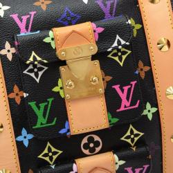 Pre Owned حقيبة لوي فيتون كيبال 45 كانفاس أسود مونوغرامي متعدد الألوان