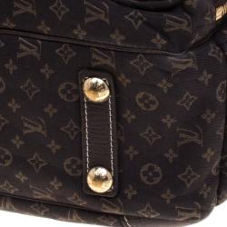 Pre Owned Louis Vuitton Fusain Monogram Mini Lin Sac a Langer Diaper Bag