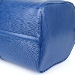 Pre Owned Louis Vuitton Toledo Blue Epi Leather Keepall 50 Bag