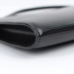 Pre Owned حقيبة إكسسوارات صغيرة لوي فيتون جلد أيبي سوداء 24