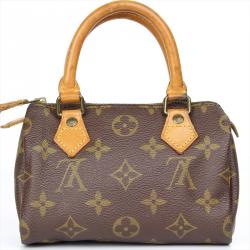 Pre Owned حقيبة لوي فيتون ميني كانفاس مونوغرامي HL
