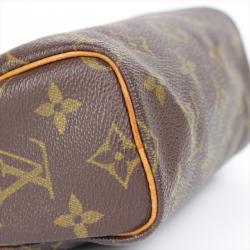 Pre Owned حقيبة لوي فيتون ميني كانفاس مونوغرامي HL