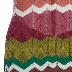 M Missoni Multicolor Zig Zag Jumpsuit S