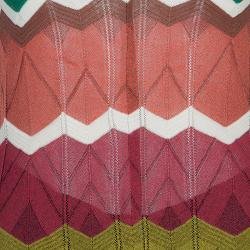 M Missoni Multicolor Zig Zag Jumpsuit S