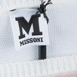 مملوكة مسبقًا M Missoni Multicolor Circus Print Sleeveless Knit Top M