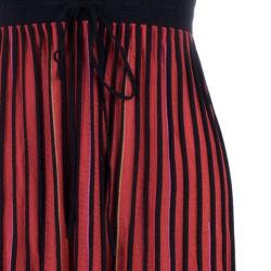 مملوكة مسبقًا فستان أم ميزوني أومبر تريكو مضلع ماكسي M