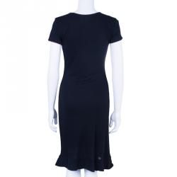 Pre Owned M Missoni Black Stretch Dress S
