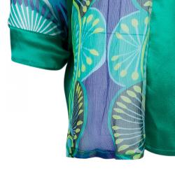 مملوكة مسبقًا بلوزة أم ميزوني متعددة الألوان M