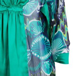 مملوكة مسبقًا بلوزة أم ميزوني متعددة الألوان M