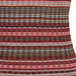Pre Owned M Missoni Red Multicolor Sleeveless Top M