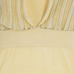 مملوكة مسبقًا فستان أم ميزوني تريكو ألوان فاتحة بدون أكمام S