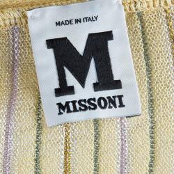 مملوكة مسبقًا فستان أم ميزوني تريكو ألوان فاتحة بدون أكمام S