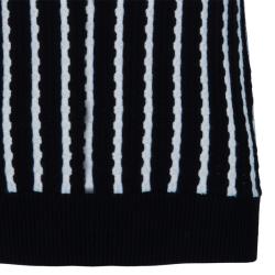 Pre Owned M Missoni Monochrome Knit Top S