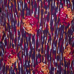 مملوكة مسبقًا توب أم ميزوني تريكو متعدد الألوان أكمام طويلة L