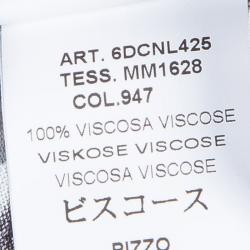 Pre Owned M Missoni Multicolor Lace Trim Top S