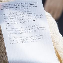 Pre Owned M Missoni Gold Metallic Knit Maxi Dress L