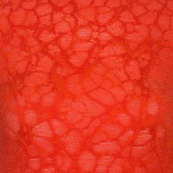 Pre Owned M Missoni Red Turtle Neck Long Sleeve Sweater S