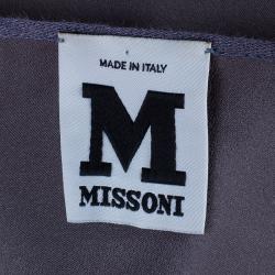 مملوكة مسبقًا M Missoni Purple Linen Top M