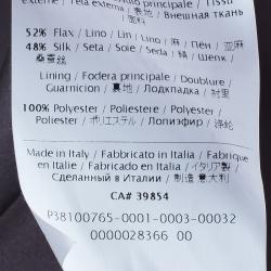 مملوكة مسبقًا M Missoni Purple Linen Top M