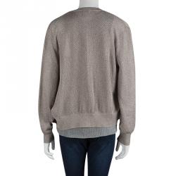 مملوكة مسبقًا طقم كارديغان وتوب أم ميزوني تريكو لوريكس متعدد الألوان M/L