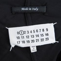 Pre Owned Maison Martin Margiela Black Hooded Cape S