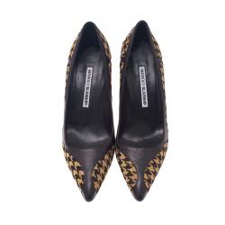 مملوكة مسبقًا حذاء كعب عالي مانولو بلانيك فيكتور بيج مقاس 38