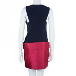 Pre Owned Marc by Marc Jacobs Color Block Shift Dress S