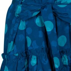 مملوكة مسبقًا فستان مارك باي مارك جاكوبس أزرق منقط M