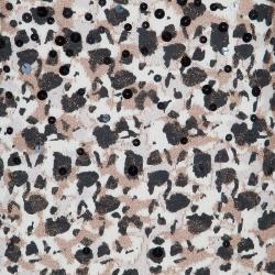 Marc by Marc Jacobs Leopard Print Sequin Embellished Sweater XS