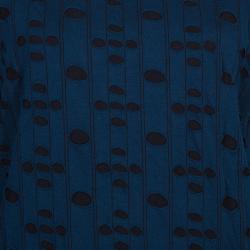 Pre Owned فستان مارك باي مارك جاكوبس بأزرار أمامية أزرق كحلي  M