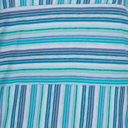 Pre Owned Marc by Marc Jacobs Blue Striped A-line Knit Dress L