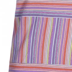 Marc by Marc Jacobs Multicolor Striped A-line Knit Dress L