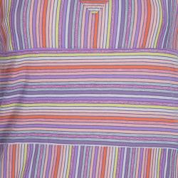 Marc by Marc Jacobs Multicolor Striped A-line Knit Dress L