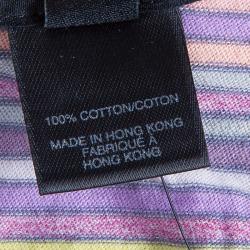 Marc by Marc Jacobs Multicolor Striped A-line Knit Dress L