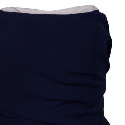 Marc by Marc Jacobs Navy Blue Strapless Dress L