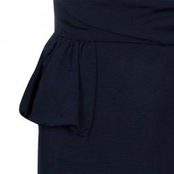Marc by Marc Jacobs Navy Blue Strapless Dress L