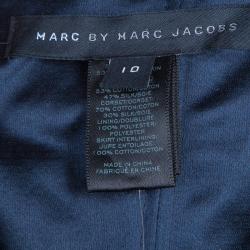 Marc by Marc Jacobs Navy Blue Strapless Dress L