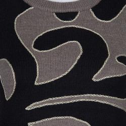 مملوكة مسبقًا Marc by Marc Jacobs Beige and Black Sweater S