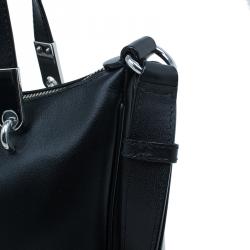 Pre Owned Marc by Marc Jacobs Black Leather Ninja Nano Crossbody Bag