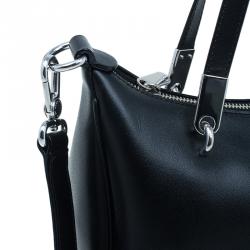 Pre Owned Marc by Marc Jacobs Black Leather Ninja Nano Crossbody Bag