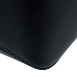 Pre Owned Marc by Marc Jacobs Black Leather Ninja Nano Crossbody Bag