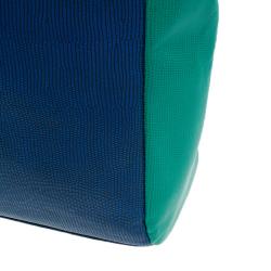 Pre Owned Marc by Marc Jacobs Blue/Green Lizard Stamped Take Me Tote 