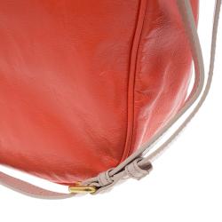 Pre Owned Marc by Marc Jacobs Orange Patent Leather Too Hot To Handle Hobo