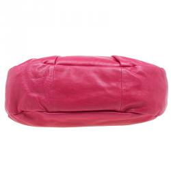 Pre Owned Marc by Marc Jacobs Pink Leather Marchive Hilli Hobo