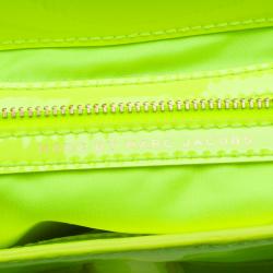 Pre Owned حقيبة كروس مارك باي مارك جاكوبس ويردي سيفتي جلد أصفر لامع 